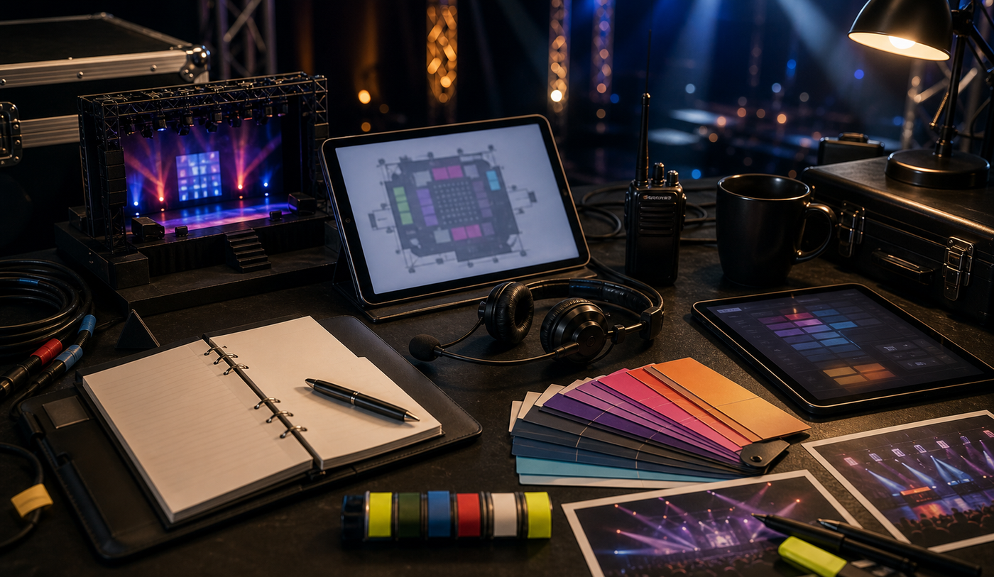 Eventplanung mit Ablaufunterlagen