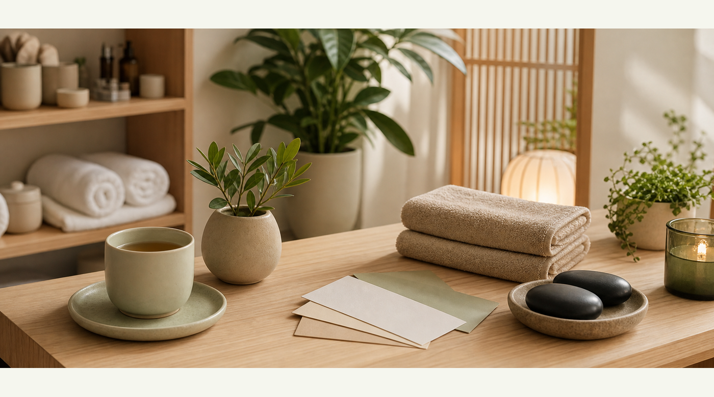Wellness und Buchung im Yogastudio